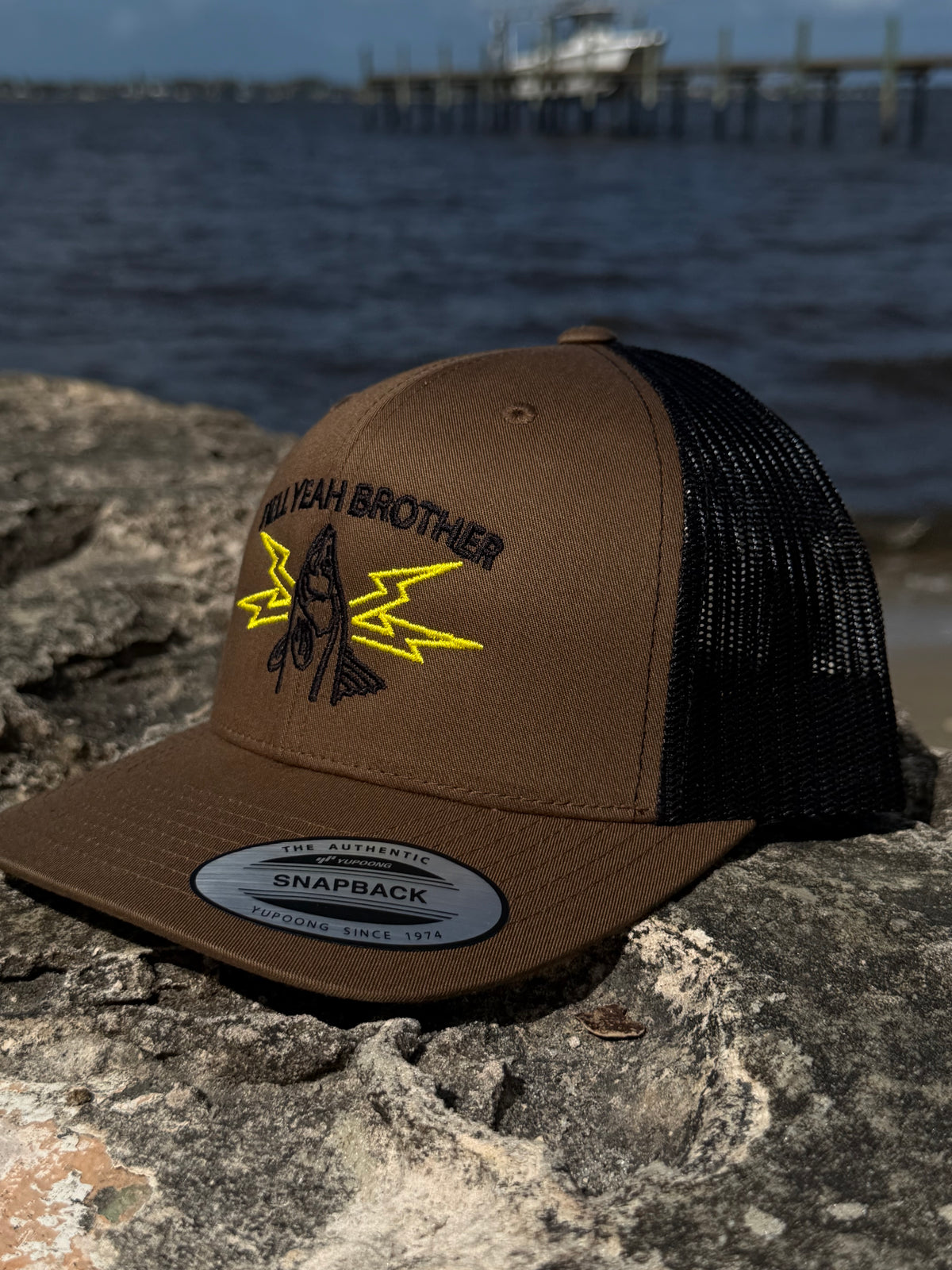 Splash of lightning trucker