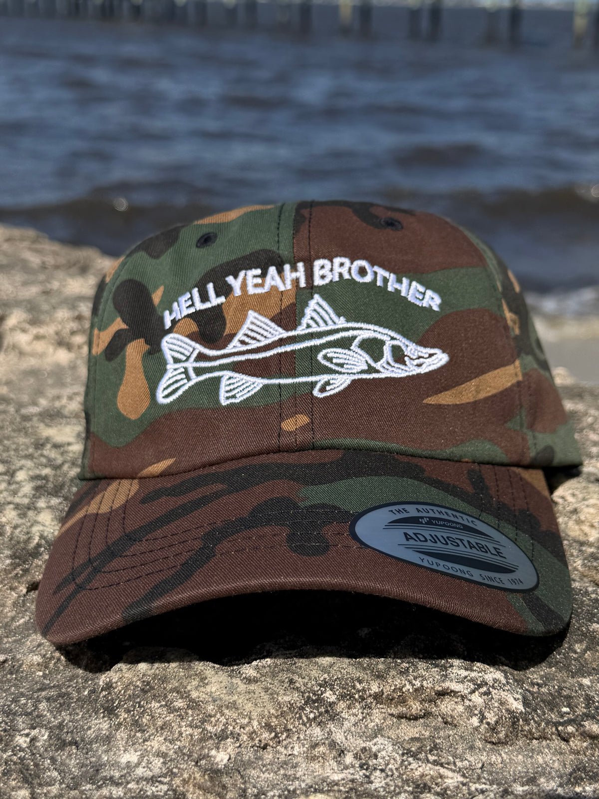 Camo dad hat