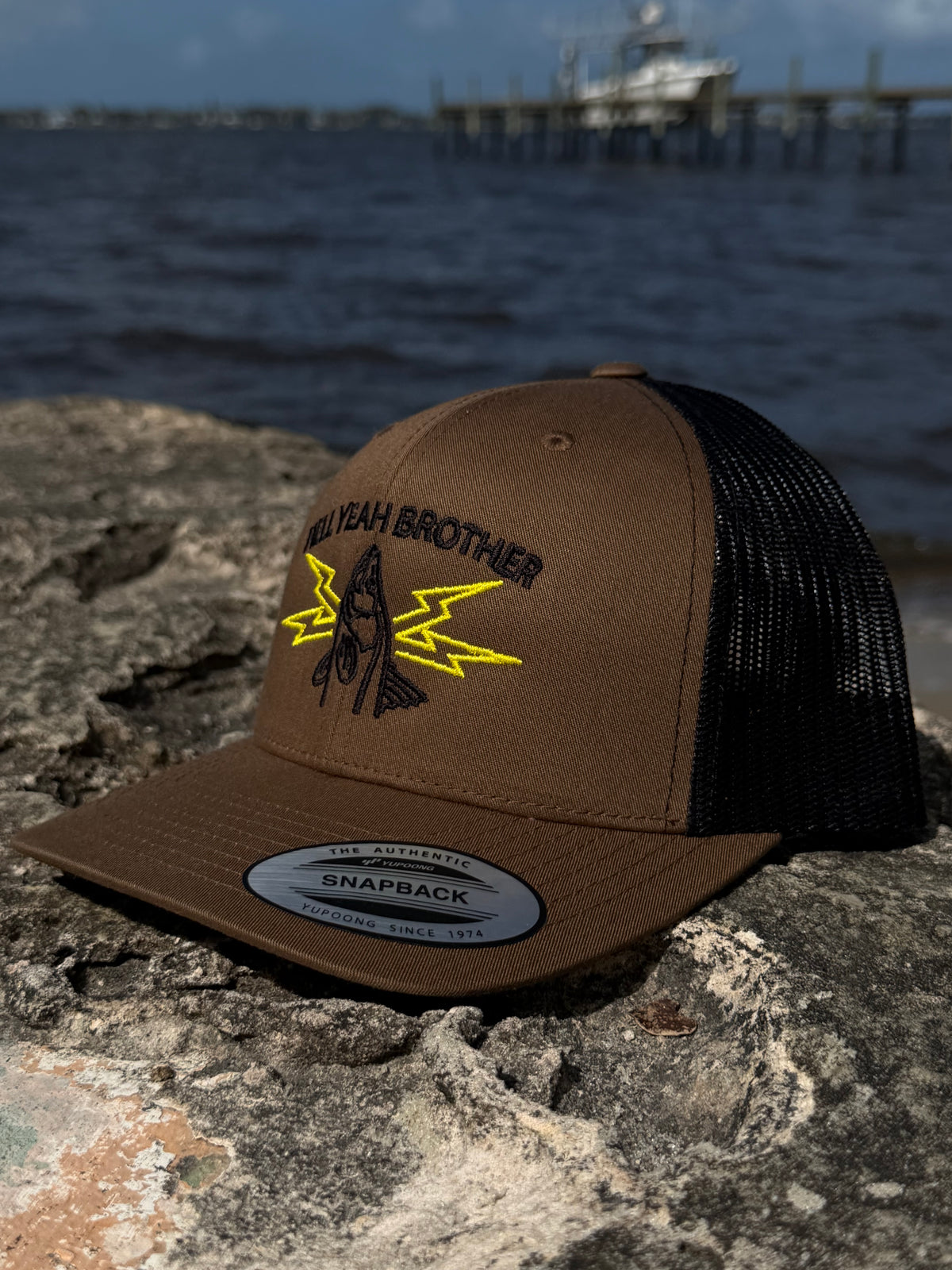 Splash of lightning trucker