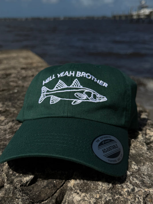 Green dad hat