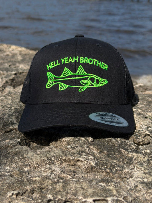 OG trucker chartreuse/black